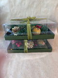 Holiday Greenery Decor - Pair - Appears Unused