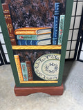 "Book" Painted Cupboard