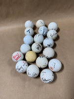 Lot Of Signed Golf Balls