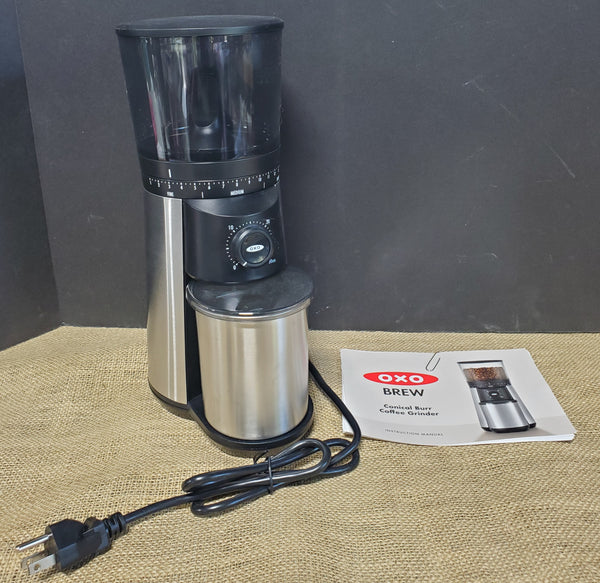 OXO Brew Conical Burr Coffee Grinder POWERS ON/NO FURTHER TESTING