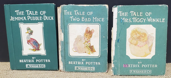 Lot of Small Vintage Beatrix Potter Books