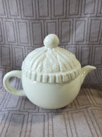 White Snowman Teapot