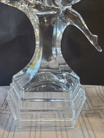 Vintage Royal Crystal Rock Ballerina Statue