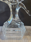 Vintage Royal Crystal Rock Ballerina Statue