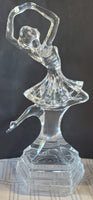 Vintage Royal Crystal Rock Ballerina Statue