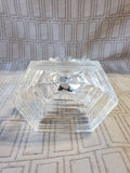 Vintage Royal Crystal Rock Ballerina Statue