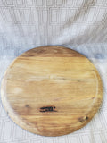 Vintage Ernest Sohn Wooden and Enamel Cheese and Cracker Tray