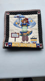 Vintage 4 Season Quilted Wall Hanging