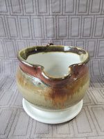 Signed Pottery Gravy Boat