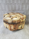 Small Woven Sewing Basket