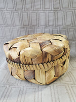 Small Woven Sewing Basket