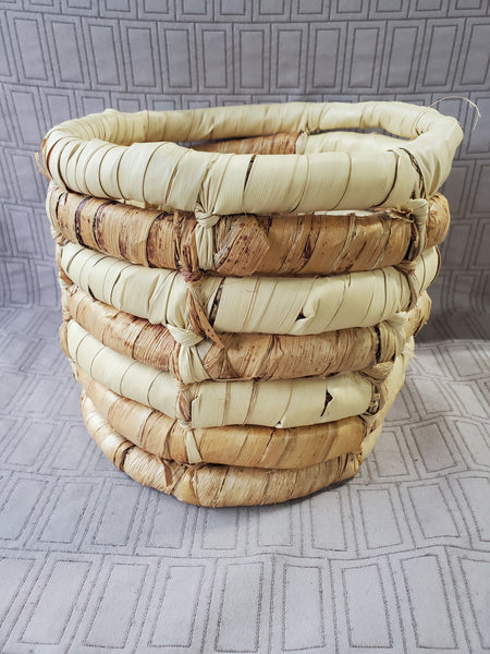 Vintage Woven Wicker Basket