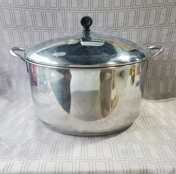 Vintage Farberware Aluminum Clad 12 qt Stock Pot