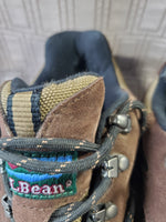 L.L. Bean Gortex Brown Suede Hiking Boots—Women's Size 7.5W