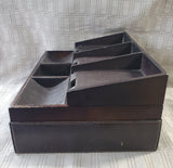 Men's Jewelry Box and Charging Station Dresser Organizer