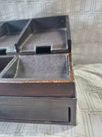 Men's Jewelry Box and Charging Station Dresser Organizer