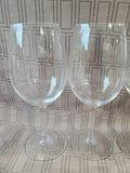 Set of 4 Plastic Wine Goblets