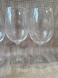 Set of 4 Plastic Wine Goblets