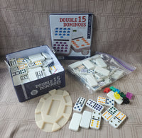 Set of Double 15 Dominoes