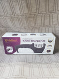 Kitchellence 3 Slot Kitchen Knife Sharpener with Cut Resistant Glove