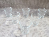 Set of 6 Duralex Picardie Clear Tempered Glass Shot Glasses