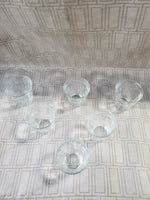 Set of 6 Duralex Picardie Clear Tempered Glass Shot Glasses