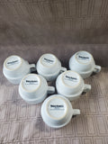 Set of 6 White World Market Stacking Mugs with Stand (2 AVAILABLE PRICED INDIVIDUALLY AT $25 EACH)