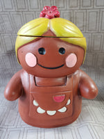 Vintage Holt Howard Japan Gingerbread Girl Cookie Jar