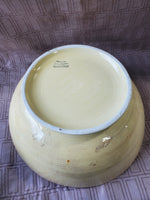 Vintage Made in Italy Eggplant Mixing Bowl