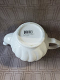 Vintage Pansy Flower Teapot