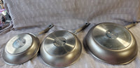 Set of 3 Circulon Premier Professional Non Stick Skillets