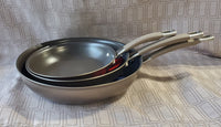 Set of 3 Circulon Premier Professional Non Stick Skillets