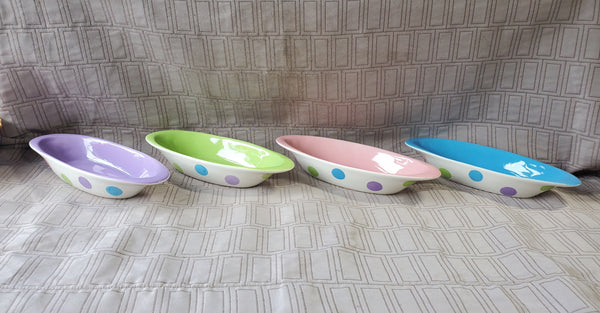 Vintage Century Polka Dot Ice Cream Bowls