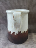 Double Handled Pottery Vase