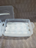 Snapware Plastic Deviled Egg Carrier