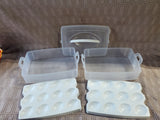 Snapware Plastic Deviled Egg Carrier