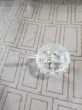 Set of 6 Vintage Clear Glass Salt Cellars (2 SETS AVAILABLE PRICED INDIVIDUALLY AT $12 EACH)