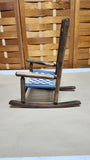 Wooden Doll House Rocking Chair