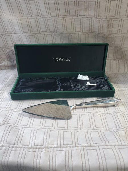 Vintage Towle Metal Cake Knife