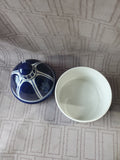 Vintage Delft Blauw Renaissance Amsterdam Hotel Trinket Jar