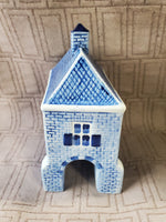 Delft Blue Nieuwport Holland Ceramic House Figurine