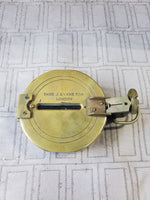 Vintage Thos. J. Evans Esq. Brass Compass