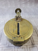 Vintage Thos. J. Evans Esq. Brass Compass