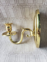 Virginia Metalcrafters #2014 Brass Wall Sconce