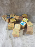 Lot of Vintage Wooden Blocks