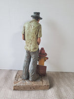 Vintage 1977 Michael Garman "Tuck" Sculpture