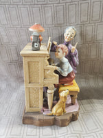 Vintage Lefton Piano Lesson #7424 Figurine