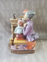 Vintage Lefton Piano Lesson #7424 Figurine