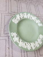 Wedgwood Green Jasperware Cigar Ashtray