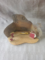 Rustic Wooden and Metal Nativity Scene